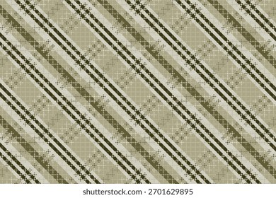 Tartan plaid pattern with texture. Vector illustration.