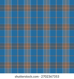 Tartan plaid pattern with texture. Vector illustration.
