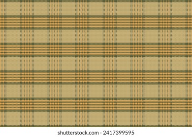 Tartan plaid pattern with texture and warm color. Vector illustration.