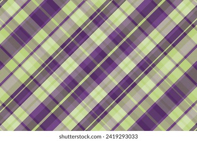 Tartan plaid pattern with texture and warm color. Vector illustration.