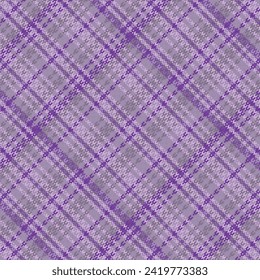 Tartan plaid pattern with texture and warm color. Vector illustration.