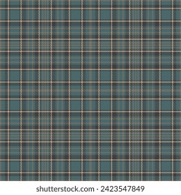 Tartan plaid pattern with texture and warm color. Vector illustration.
