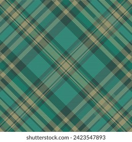 Tartan plaid pattern with texture and warm color. Vector illustration.