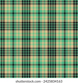 Tartan plaid pattern with texture and warm color. Vector illustration.