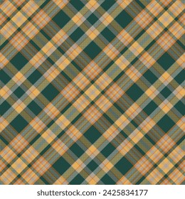 Tartan plaid pattern with texture and warm color. Vector illustration.