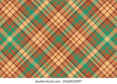 Tartan plaid pattern with texture and warm color. Vector illustration.Tartan plaid pattern with texture and warm color. Vector illustration.