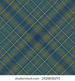 Tartan plaid pattern with texture and warm color. Vector illustration.