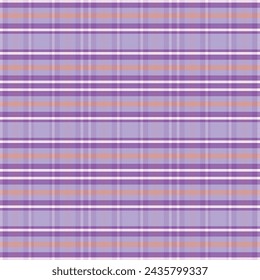 Schottenkariertes Muster mit Textur und warmer Farbe. Vektorgrafik.