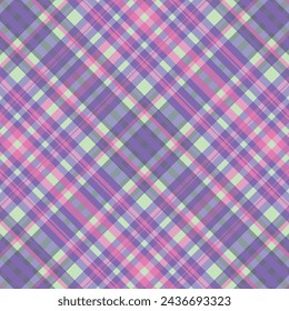 Tartan plaid pattern with texture and warm color. Vector illustration.