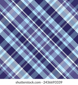 Schottenkariertes Muster mit Textur und warmer Farbe. Vektorgrafik.