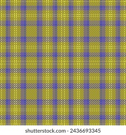 Tartan plaid pattern with texture and warm color. Vector illustration.