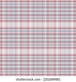 Tartan-Muster mit Textur und Hochzeitsfarbe. Vektorgrafik.