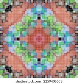 Tartan-Muster mit Textur und Hochzeitsfarbe.