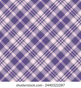 Schottenkariertes Muster mit Textur und Hochzeitsfarbe. Vektorgrafik.