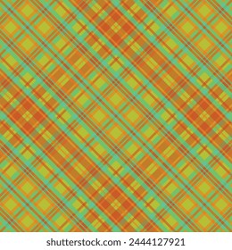 Tartan plaid pattern with texture and wedding color. Vector illustration.