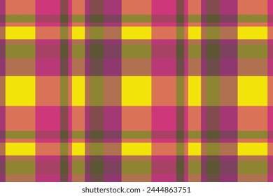 Tartan plaid pattern with texture and wedding color. Vector illustration.