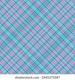 Schottenkariertes Muster mit Textur und Hochzeitsfarbe. Vektorillustration.