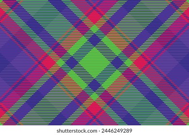 Schottenkariertes Muster mit Textur und Hochzeitsfarbe. Vektorillustration.