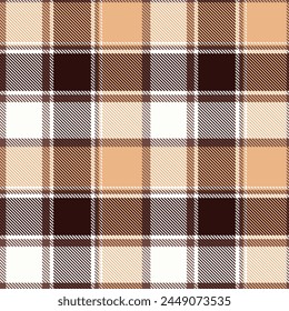 Tartan plaid pattern tweed  Seamless glen check plaid graphic texture background for dress, skirt, scarf, throw, jacket, other modern spring autumn winter fashion fabric print.
