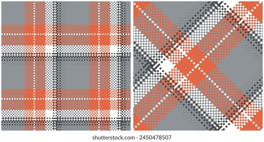 Tartan plaid pattern tweed  Seamless glen check plaid graphic texture background for dress, skirt, scarf, throw, jacket, other modern spring autumn winter fashion fabric print.