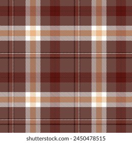 Tartan plaid pattern tweed  Seamless glen check plaid graphic texture background for dress, skirt, scarf, throw, jacket, other modern spring autumn winter fashion fabric print.