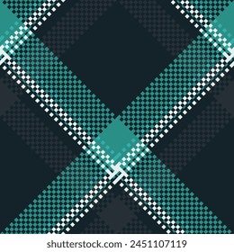Tartan plaid pattern tweed  Seamless glen check plaid graphic texture background for dress, skirt, scarf, throw, jacket, other modern spring autumn winter fashion fabric print.