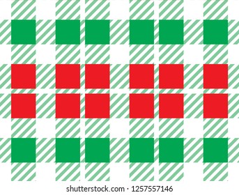 Tartan plaid pattern.Texture from rhombus for - plaid,clothes, shirts, dresses, paper, bedding, blankets, quilts and other textile products.Vector illustration.EPS-10.
