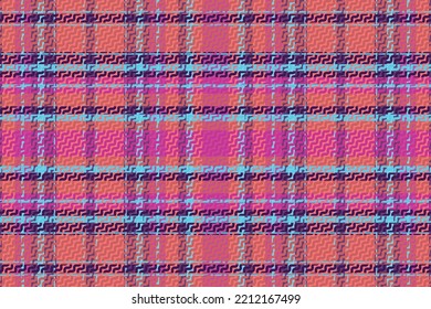 Tartan oder plaid Retro-Farbmuster. Vektorgrafik-Design.