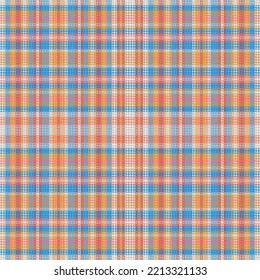 Tartan oder plaid Retro-Farbmuster. Vektorgrafik-Design.