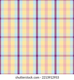 Tartan or plaid retro color pattern. Vector illustration design.