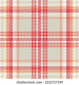  Tartan or plaid retro color pattern. Vector illustration design.