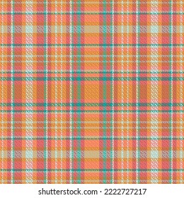 Tartan or plaid retro color pattern. Vector illustration design.