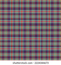 Tartan or plaid retro color pattern. Vector illustration design.