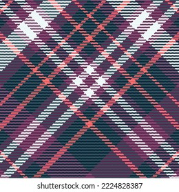 Tartán o traza de color retro. Diseño de ilustración vectorial.