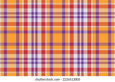 Tartán o traza de color retro. Diseño de ilustración vectorial.