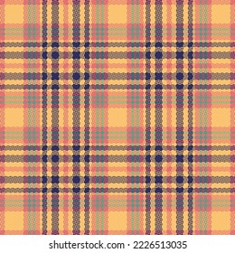 Tartan or plaid retro color pattern. Vector illustration design.