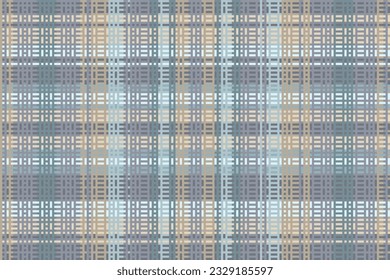 Tartan or plaid retro color pattern. Vector illustration design.