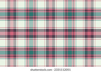 Tartan or plaid retro color pattern. Vector illustration design.