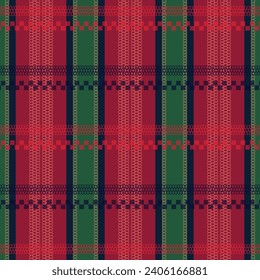 Tartan or plaid retro color pattern texture design ornament