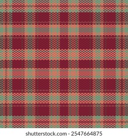  Tartan or plaid retro color pattern. Vector illustration design.