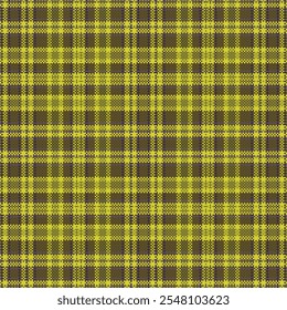 Tartan ou padrão de cor retro xadrez. Design de ilustração vetorial.