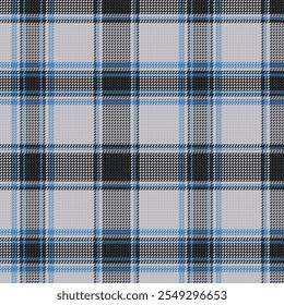 Tartan ou padrão de cor retro xadrez. Design de ilustração vetorial.