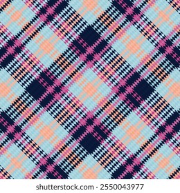 Tartan or plaid retro color pattern. Vector illustration design. 