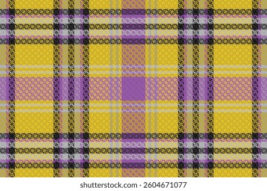  Tartan or plaid retro color pattern. Vector illustration design.