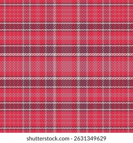 Tartan ou padrão de cor retro xadrez. Design de ilustração vetorial.
