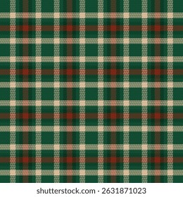 Tartan or plaid retro color pattern. Vector illustration design.