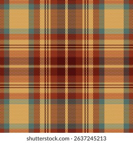Tartan or plaid retro color pattern. Vector illustration design.