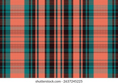 Tartan or plaid retro color pattern. Vector illustration design.