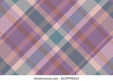 Tartan or plaid retro color pattern. Vector illustration design.