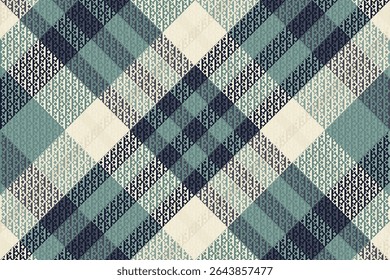 Tartan ou padrão de cor retro xadrez. Design de ilustração vetorial.